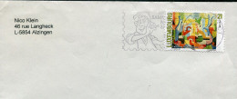 2001 Cover From Alzingen - Yt 1459 - Zie Kaststempel - Cartas & Documentos