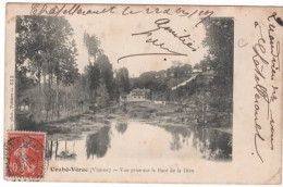 COUHE VERAC   Vue Prise Sur Le Pont De La Dive - Couhe