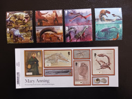 Britain 2024 Kingdom Age Of The Dinosaurs Iguanodon Tyrannosaurus Dinos T REX 4x2v + Ms6v Mnh - Unused Stamps
