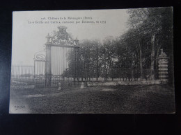 Bourgtheroulde, Château De La Mésangère La Grille Aux Cerfs Exécutée Par Delassus N° 238 - Bourgtheroulde