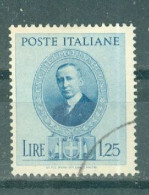 ITALIE - N°418 Oblitéré - Hommage Au Physicien Guglielmo Marconi (1874-1937). - Usados