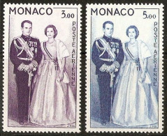 MONACO PA Yv 74 & 76  MNH Neufs** - - Luchtpost