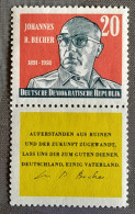 DDR Nr 448  Johannes  R. Bercher - Publibels