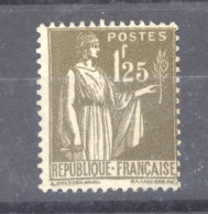 France  :  Yv  287  (*) - 1932-39 Vrede