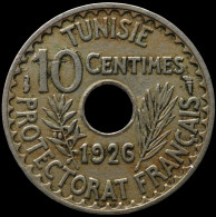 LaZooRo: Tunisia 10 Centimes 1926 XF - Túnez