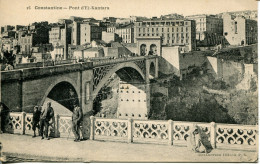 CPA - CONSTANTINE -  PONT D'EL-KANTARA - Constantine