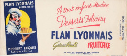 BUVARD & BLOTTER -  Flan Lyonnais - Fruitcake - Avenue Bir-Akheim TOULON (Var) - Other & Unclassified