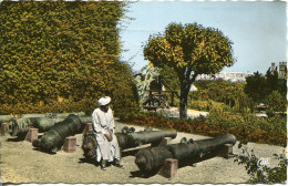 CPSM -MAROC - RABAT - CANONS ET BOMBARDES DU JARDIN DES OUDAIA - Rabat