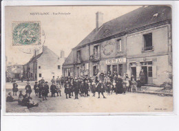 NEUVY-le-ROI: Rue Principale - état - Neuvy-le-Roi