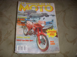 LE MONDE DE LA MOTO 154 01.1988 LAVERDA 1000 RGS HONDA 650 DOMINATOR CALIFORNIE - Auto/Moto