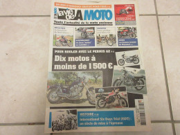 LA VIE DE LA MOTO LVM 767 10.13 100 ANS De SIX DAYS TRIAL CYCLOS MOTEUR MARQUET - Auto/Motorrad