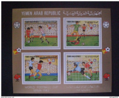 STAMPS YEMEN NORD 1982 Airmail - Football World Cup - Spain Dentellatura: 14 MNH - Jemen