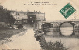 PONT A MOUSSON -54-Vieilles Maisons Du Pont. - Pont A Mousson
