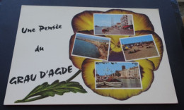 Une Pensée Du Grau D'Agde Et Du Cap D'Agde - Editions S.E.P.T., Nice - Agde