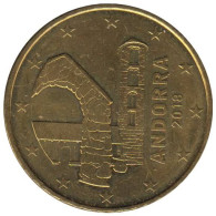 AN05018.1 - ANDORRE - 50 Cents D'euro - 2018 - Andorra