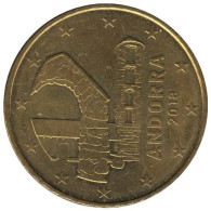 AN05018.1 - ANDORRE - 50 Cents D'euro - 2018 - Andorre