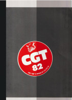 Autocollants  **  CGT Tarn Et Garonne ** - Stickers