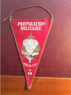 Drapeau Fanion Préparation Militaire Parachutiste 3 éme Région Militaire - Esercito