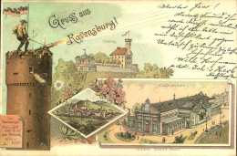 Gruss Aus "RAVENSBURG"  Lithographie, Gelaufen 1897 - Ravensburg