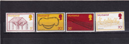 LI07 Montserrat 1975 Montserrat Carib Artifacts Mint Hinged Stamps Full Set - Montserrat