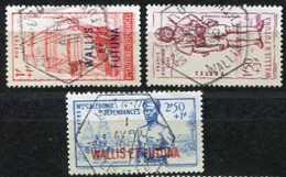 Colonie Française, Wallis & Futuna N°87/9 Oblitérés, Qualité Superbe - Gebraucht