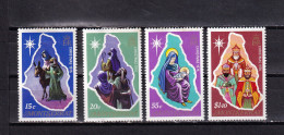 LI07 Montserrat 1976 Christmas Mint Hinged Stamps Full Set - Montserrat