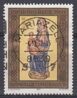 Weihnachten 1997 Auriac 8630 CACHET MARIAZELL - Usati