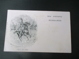 NOS SOLDATS HUSSARDS ILLUSTRATEUR DELONDE - Uniformen