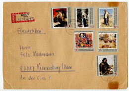 Germany, East 1969 Registered Cover; Sonneberg To Vienenburg; Russian Paintings In Dresden Gallery Of Modern Masters - Lettres & Documents