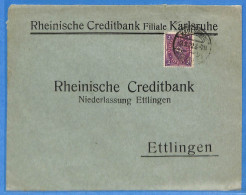 Allemagne Reich 1922 - Lettre De Karlsruhe - G32432 - Briefe U. Dokumente