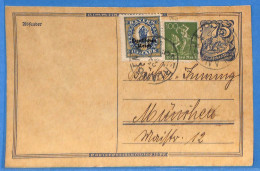 Allemagne Reich 1922 - Entier De Erlangen - G32416 - Covers & Documents