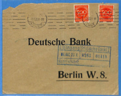 Allemagne Reich 1923 - Lettre - G32409 - Briefe U. Dokumente
