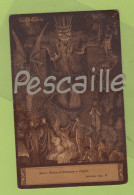 CP EXTRAIT DE " L'ENFER " DE DANTE - STAVI MINOS ORRIBILMENTE E RINGHIA / INFERNO Cap. V - P.GIUSTI & FIGLI FIRENZE - Filosofie