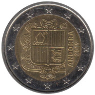 AN20019.3 - ANDORRE - 2 Euros - 2019 - Andorre