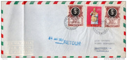 1959  LETTERA CON ANNULLO CITTÀ DEL VATICANO -  POSTA AEREA - Airmail