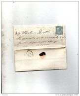 1864 LETTERA CON ANNULLO TORRITA SIENA - Poststempel