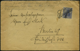 Dt. Reich 87II BRIEF, 1915, 20 Pf. Ultramarin Kriegsdruck Mit Seltenem L1 In Schreibschrift GLOGAU, Pracht - Covers & Documents