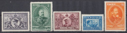 ROMANIA 397-401,unused,hinged - Ohne Zuordnung