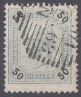 AUSTRIA 1899, KAISER FRANZ JOSEPH, MiNo 79A, SEPARATE USED STAMPS From 50 HELLER With PERFORAT.13:13&1/2 In GOOD QUALITY - Oblitérés