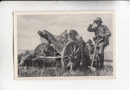 Mit Trumpf Durch Alle Welt Reichswehr Manöverbilder I Der Minenwerfer  B Serie 4 #1 Von 1933 - Autres Marques