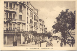 CPSM - CASABLANCA  BOULEVARD DE PARIS - Casablanca