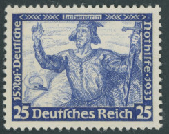 Dt. Reich 506 , 1933, 25 Pf. Wagner, Postfrisch, Pracht, Mi. 350.- - Nuevos
