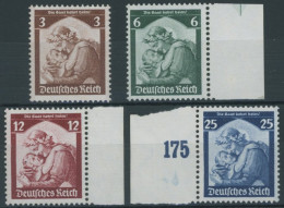 Dt. Reich 565-68 , 1935, Saarabstimmung, Postfrischer Prachtsatz, Mi. 120.- - Neufs