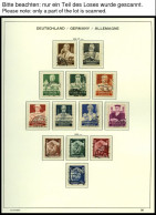 SAMMLUNGEN O,,,Brief,BrfStk , 1933-45, Reichhaltige Sammlung Dt. Reich Mit Vielen Guten Ausgaben Und Einigen Interessant - Unused Stamps