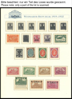 SAMMLUNGEN ,Brief, , 1919-1945, Borek-Spezialsammlung, Dabei 13 Teils Interessante Belege, Pracht - Altri & Non Classificati