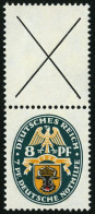 ZUSAMMENDRUCKE S 56 , 1928, Nothilfe X + 8, Fast Postfrisch, Pracht, Mi. 1100.- - Se-Tenant