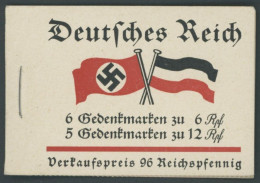 ZUSAMMENDRUCKE MH 32.2.1 , 1933, Markenheftchen Fridericus, Pracht, Mi. 180.- - Zusammendrucke