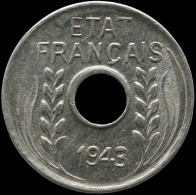 LaZooRo: French Indochina 1 Cent 1943 UNC - Indocina Francese