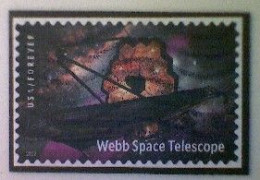 United States, Scott #5720, Used(o), 2022, Webb Space Telescope, (60¢) Forever, Multicolored - Usados