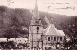 08 - Ardennes -  MONTHERME - L'église Et Le Cimetiere - Montherme